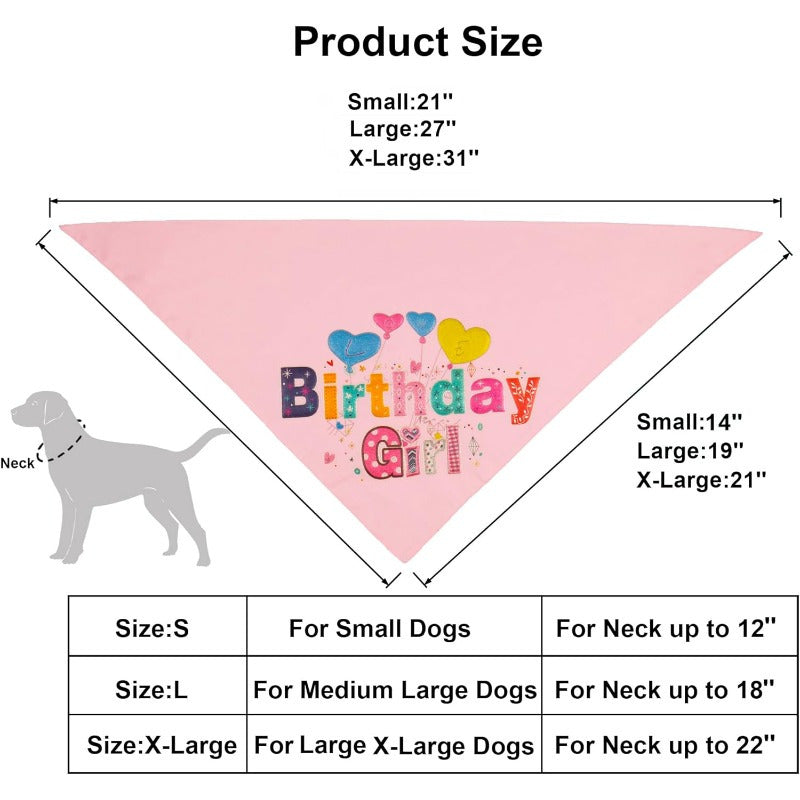Dog Birthday Party Supplies Set with Hats and Banners