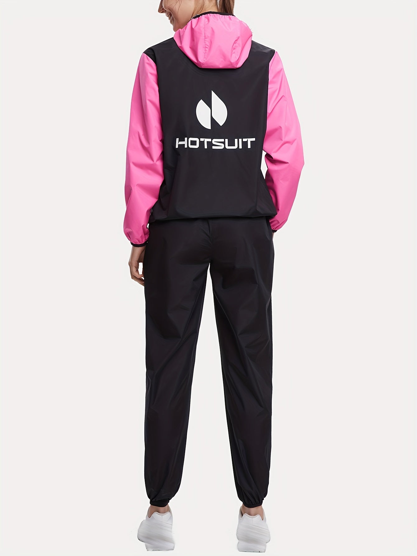 HOTSUIT Women's Sweat Sauna Suit With Hooded Jacket And Pants - Revitalize Mind Body
