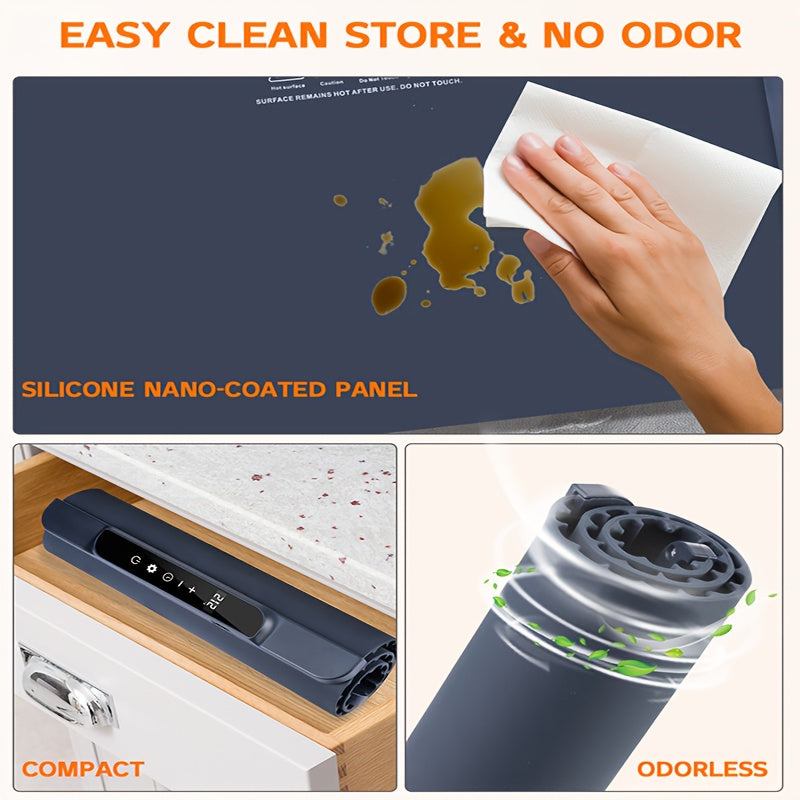 YOOMUE Silicone Food Warming Pad With 3 Temperature Levels