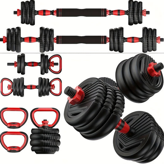 Multipurpose Adjustable Dumbbell Set 20 30 70 90 Pounds