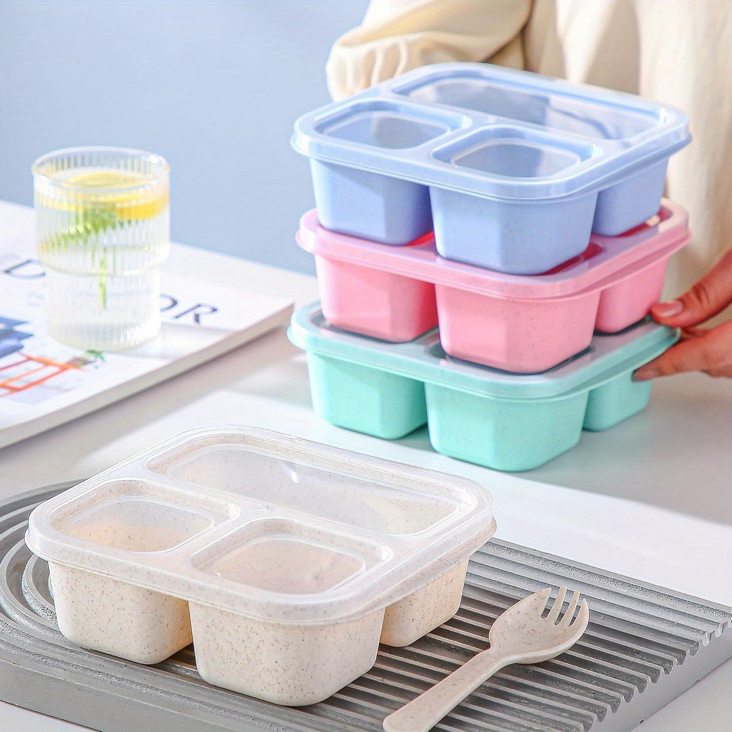 Snack Bento Box Set for Kids by NoEnName