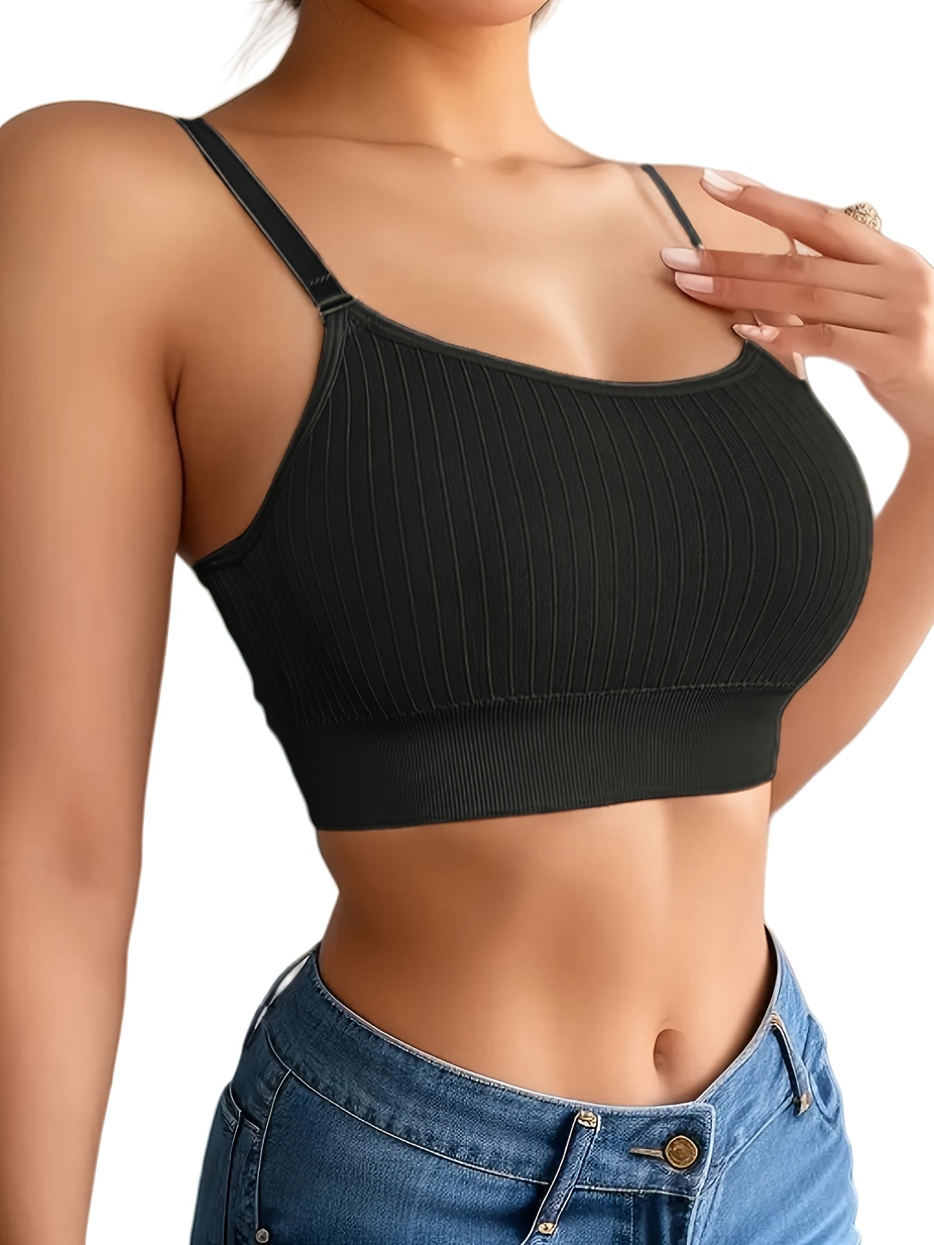 Seamless Sports Bras Six Pack Breathable Wireless Yoga Activewear - Revitalize Mind Body
