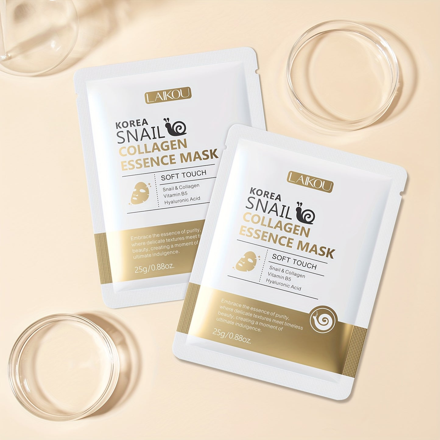 LAIKOUE Snail Collagen Hydrating Mask For All Skin Types