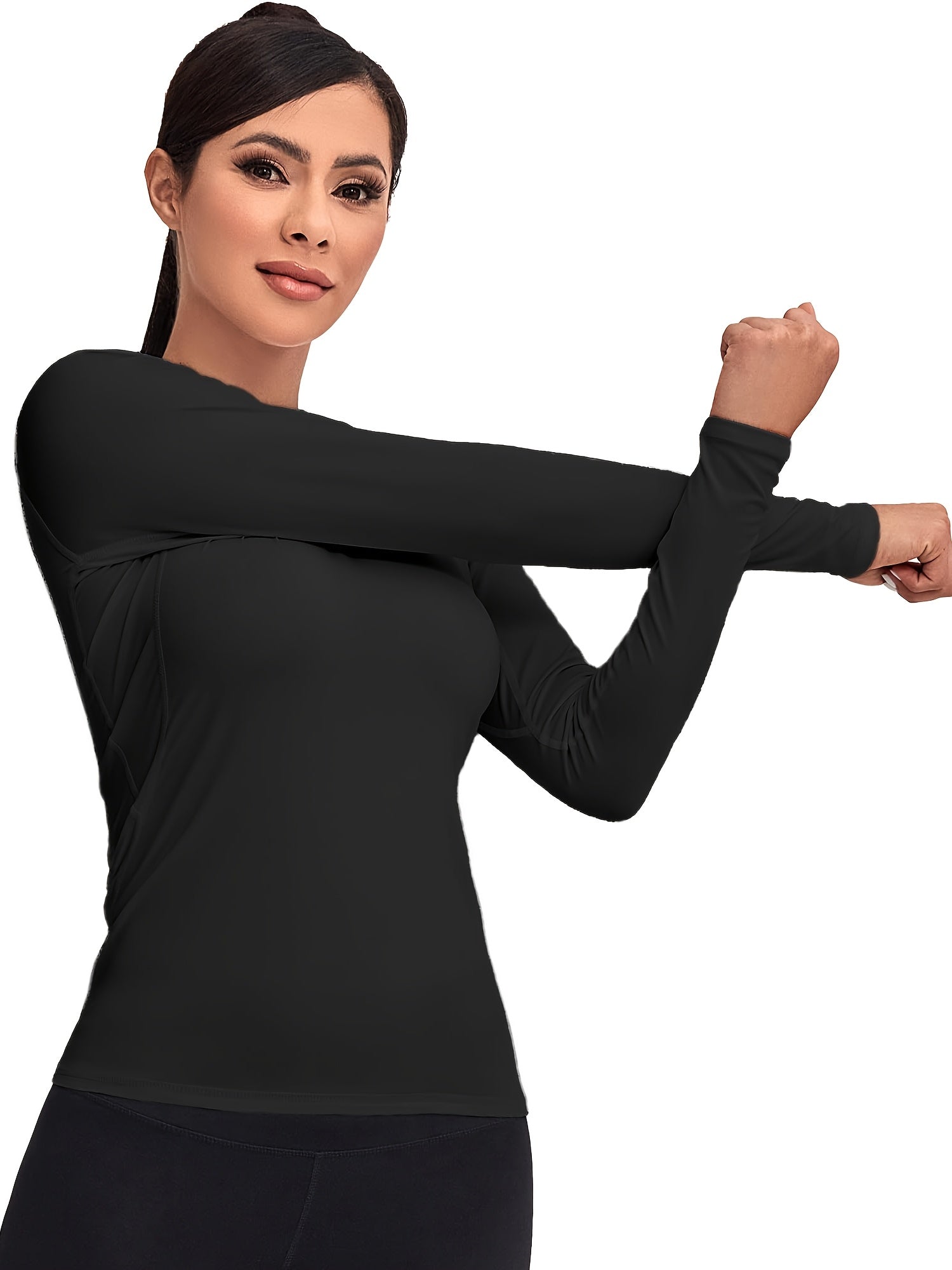 High-Performance Quick-Dry Women's Compression Athletic Tops - Revitalize Mind Body