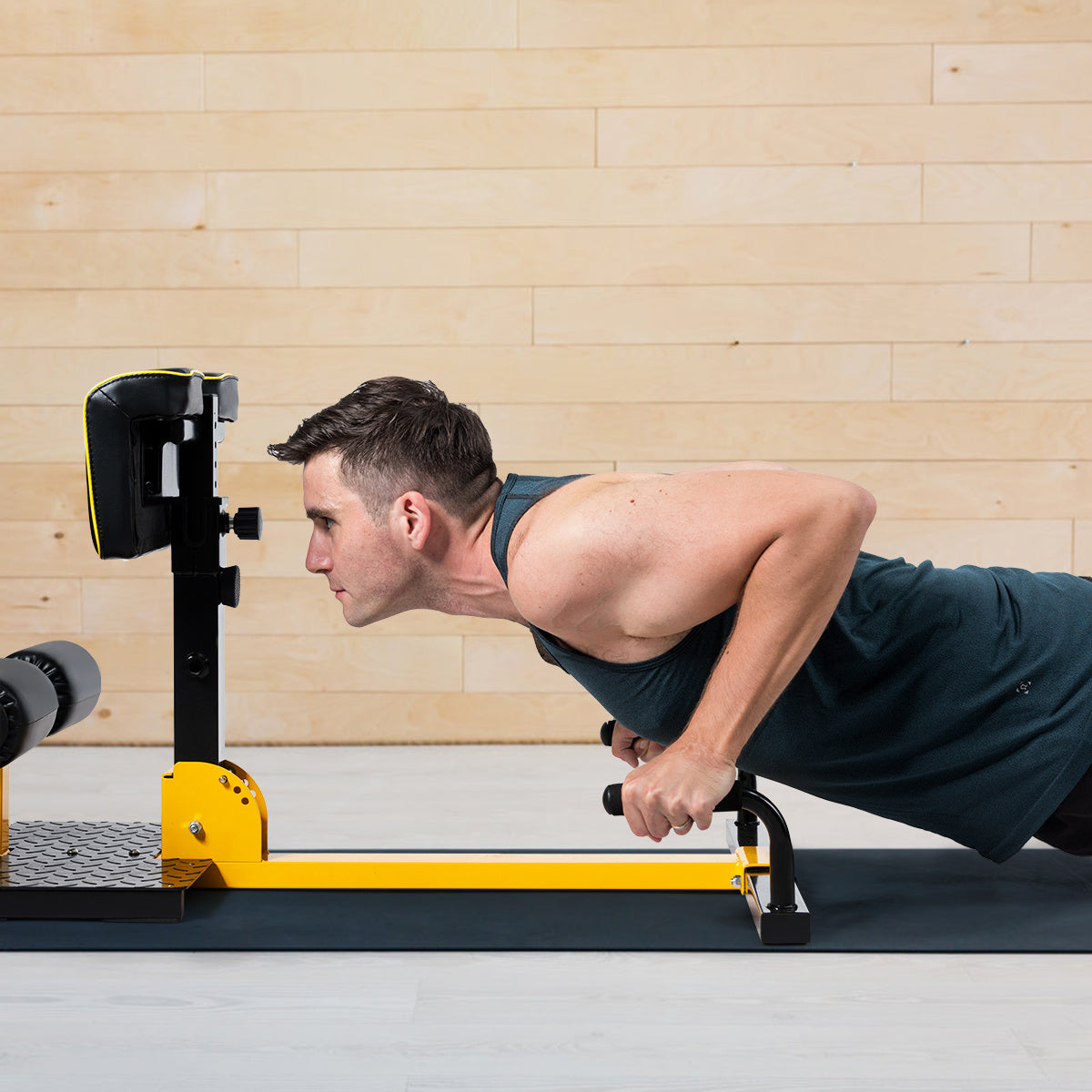 GOPLUS 8 In 1 Multifunctional Squat Machine Home Gym