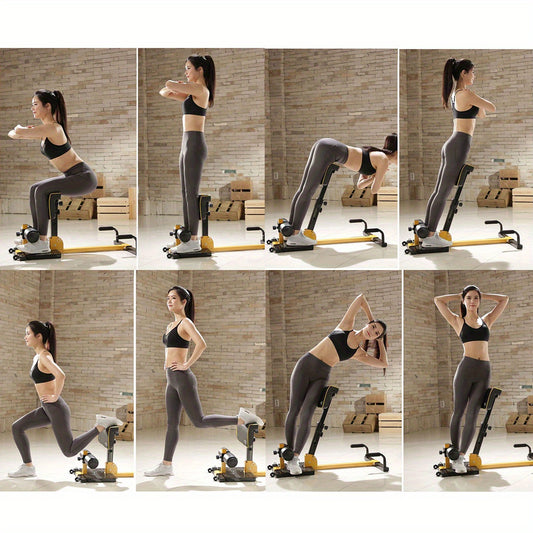 GOPLUS 8 In 1 Multifunctional Squat Machine Home Gym