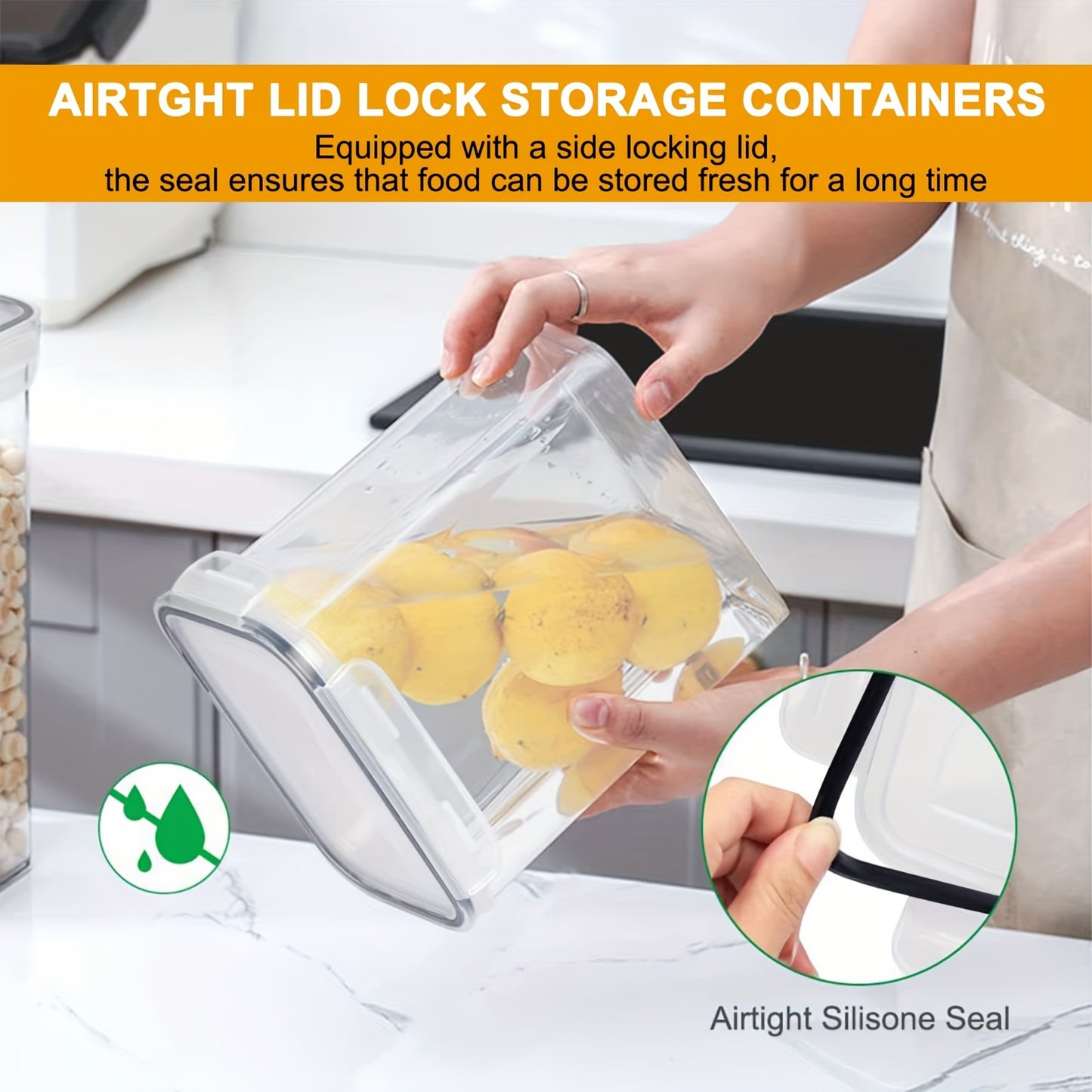 84-Pack Airtight Food Storage Containers Set - BPA-Free, Leak-Proof, Stackable, and Space-Saving Kitchen Organizers with 42 Lids and 42 Boxes, Includes Spoon, Labels, and Pen for Easy Meal Prep and Pantry Organization - Revitalize Mind Body