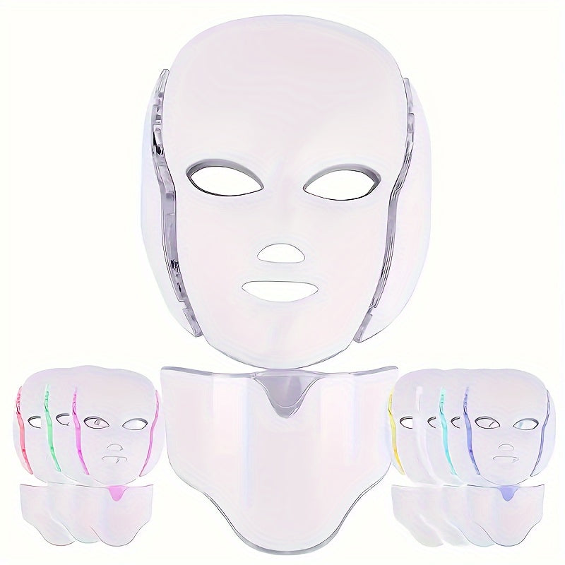 7 Color LED Facial Mask Adjustable Beauty Care Tool Gift