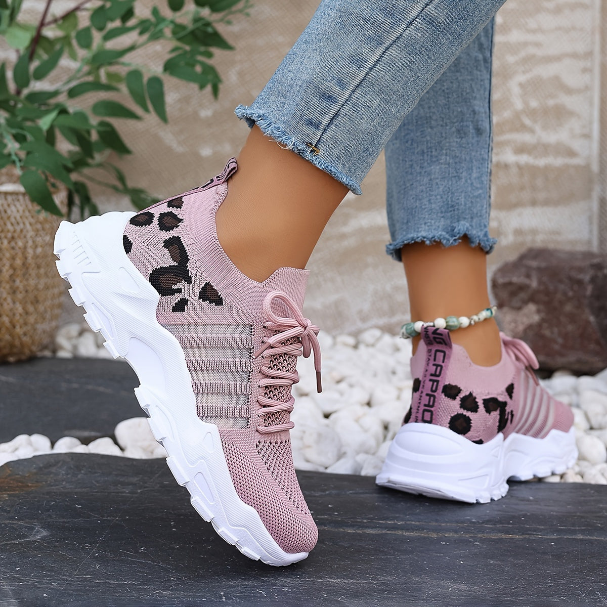 Women's Breathable Mesh Sports Shoes by Lightweight Brand