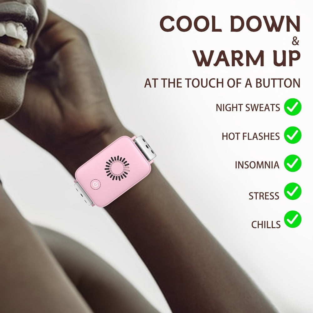 Revitalize USB Powered Hot Cold Relax Wristband Silicone