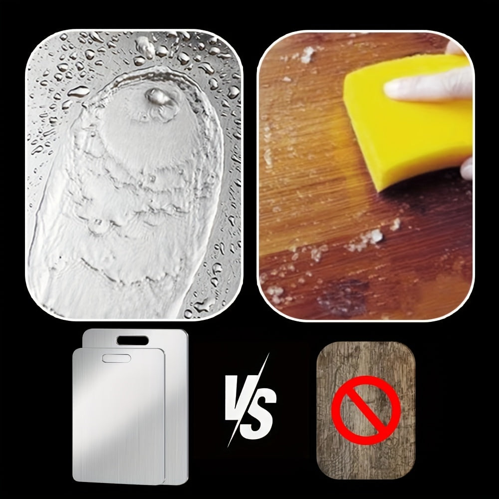 OANRUYAN Titanium Cutting Board Set Double Sided Durable Kitchen