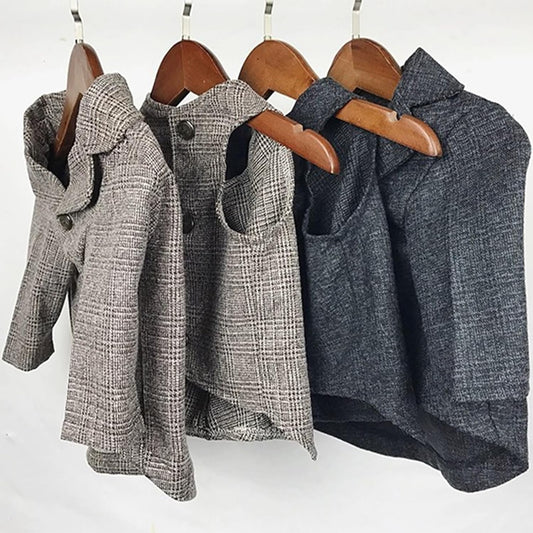 TQFlow Elegant Dog Tuxedo Costume With Jacket And Vest