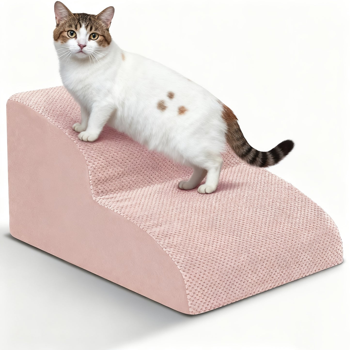 NIUBYA Premier Wide Dog Stairs with Non Slip Bottom