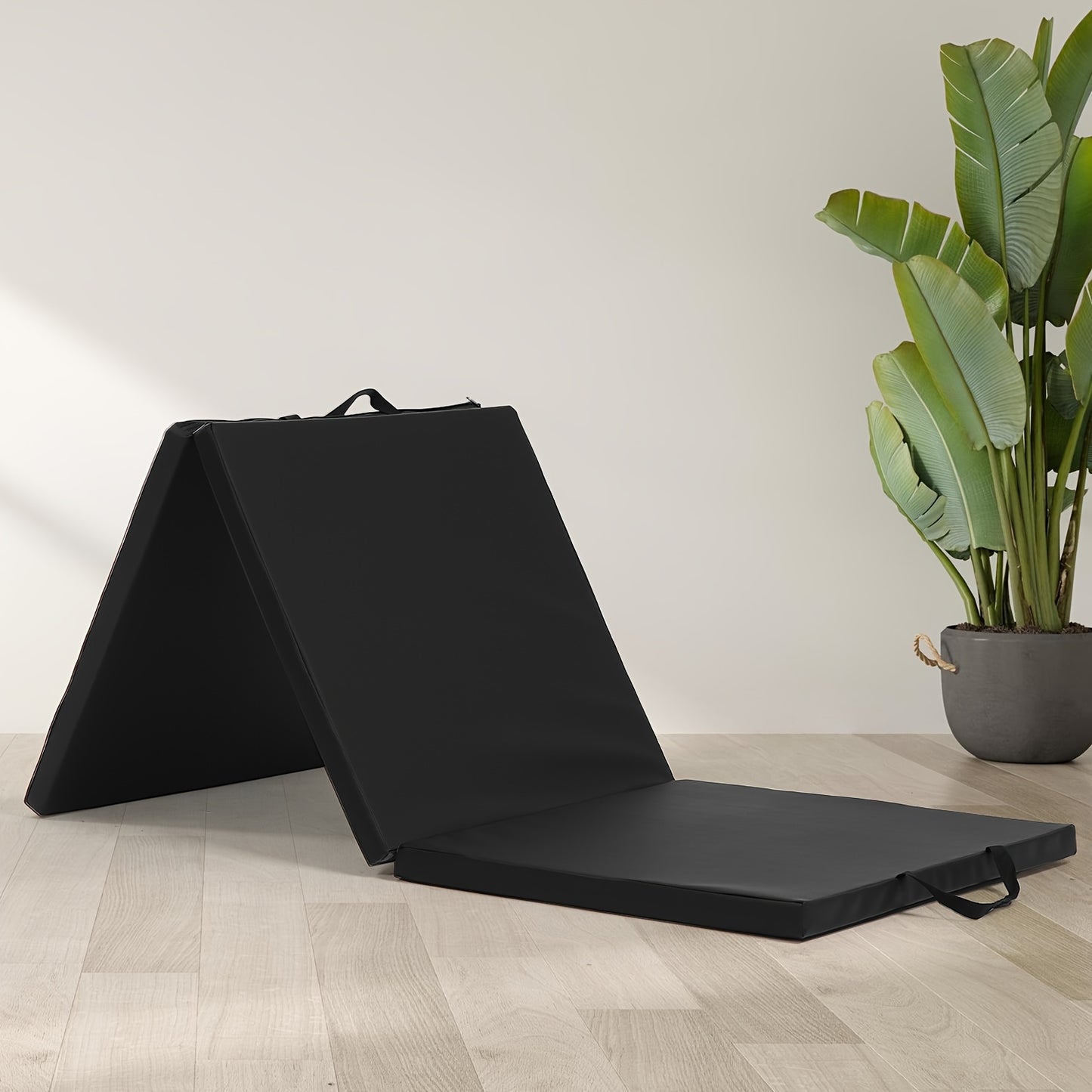 DOPINMIN 3 Fold Yoga Mat Durable NonSlip Training Essential