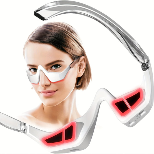 KTS Red Light Therapy Under Eye Massager Glasses Puffiness