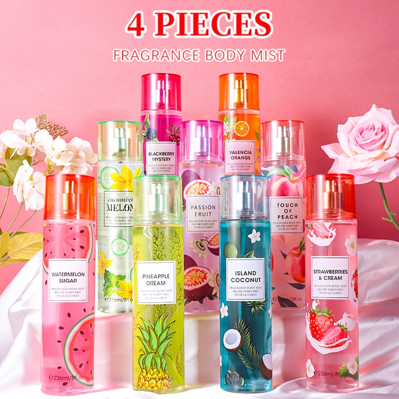 Floral Fruity Fragrance Mist For Women Hair And Body