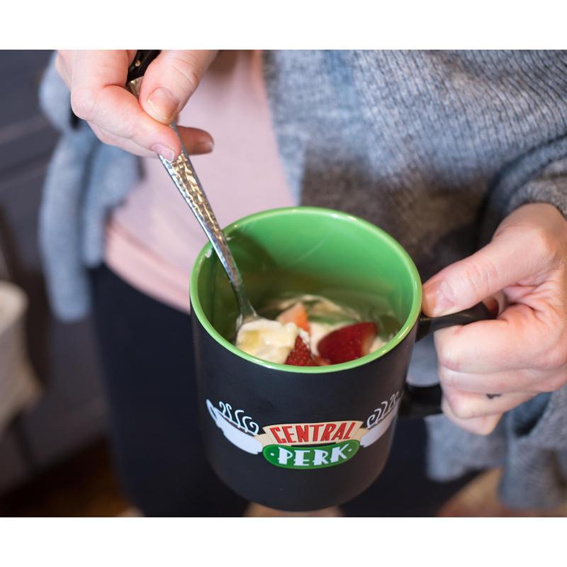 Silver Buffalo Friends Central Perk Doodle Logo Ceramic Mug