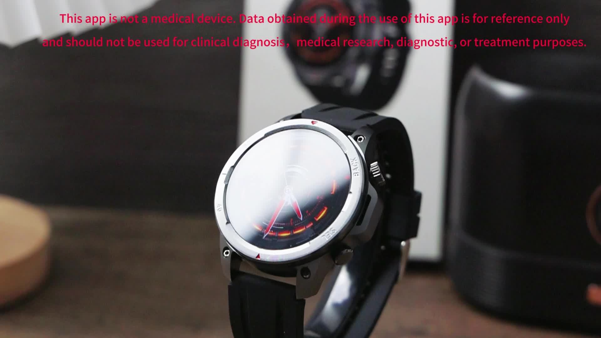 Men's GPS Smart Watch - LED Backlight, 360° HD Screen, AI Voice, Wireless Calls & NFC | Stainless Steel/Silicone Band, Compass, Sports Modes, Father's Day Gift - Revitalize Mind Body