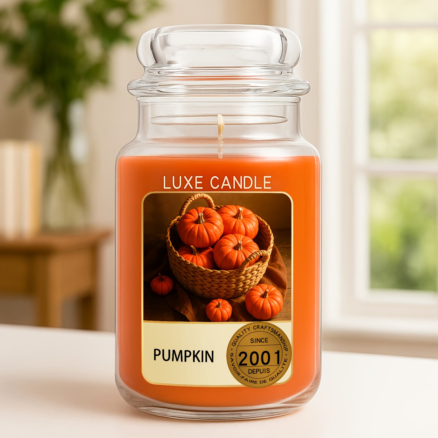 SEARVGRH 80 Hours Long Burning Halloween Candle Gift