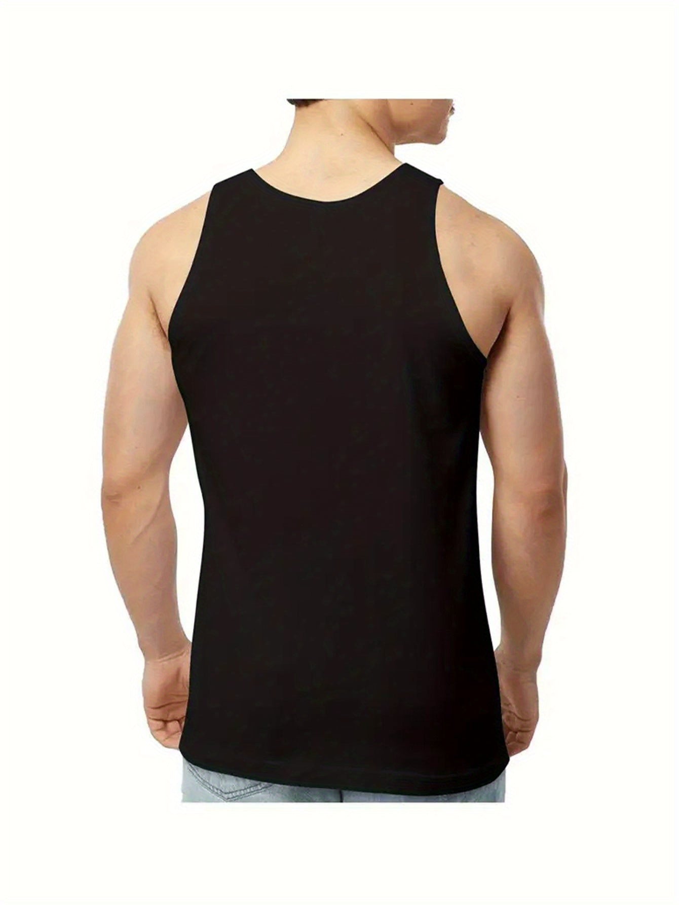 Men's Humorous Shut Up and Lift Fitness Tank Top