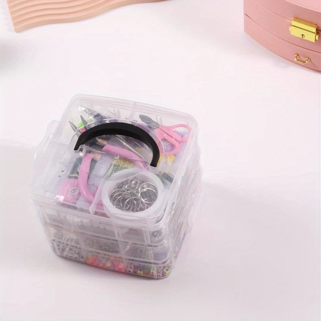 PHCOO DIY Jewelry Making Kit Beading Set Elastic Rope Tool