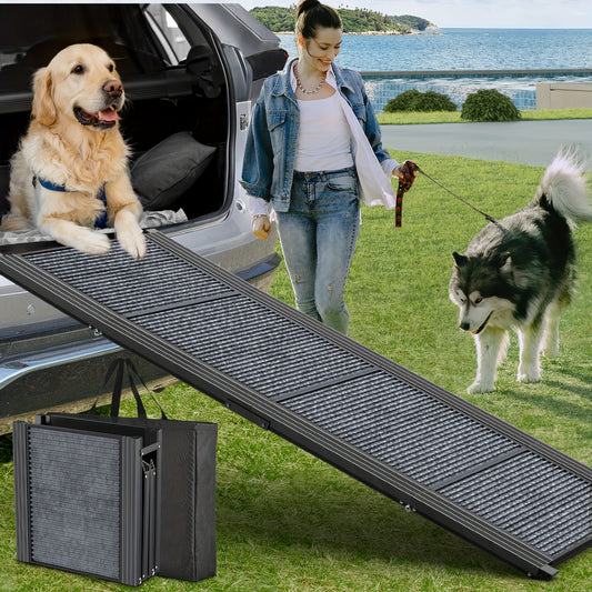 Foldable Car Dog Ramp With Non Slip Surface 250 Lbs