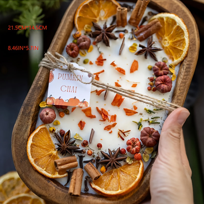 Elegant Soy Wax Candle In Boat Shaped Container Luxury