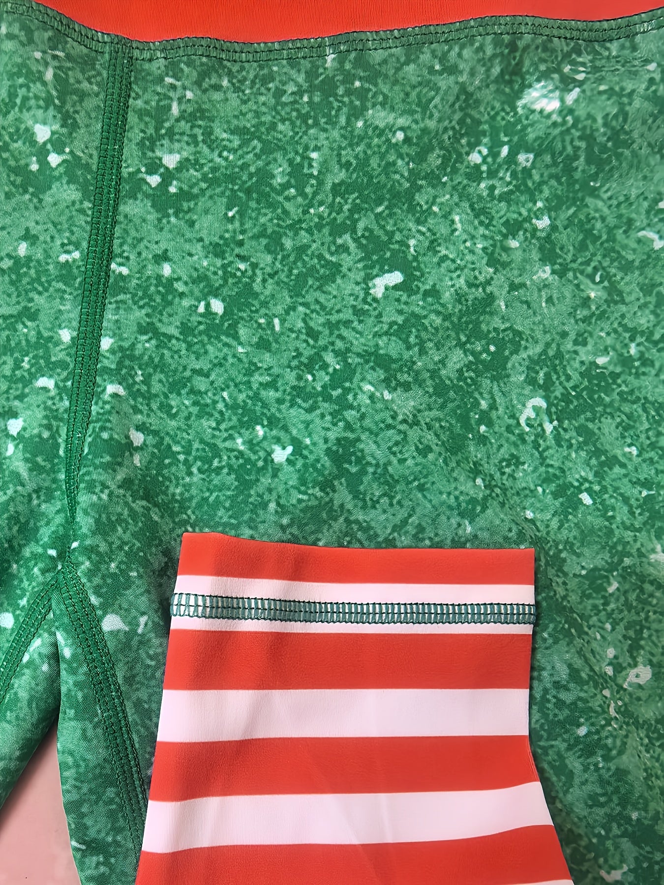 Christmas Yoga Leggings Santa Snowflake Reindeer Print