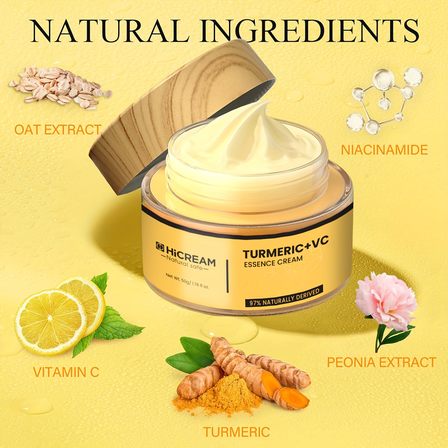 MASKISSE Vitamin C Turmeric 4Piece Skin Care Set Hydrating - Revitalize Mind Body