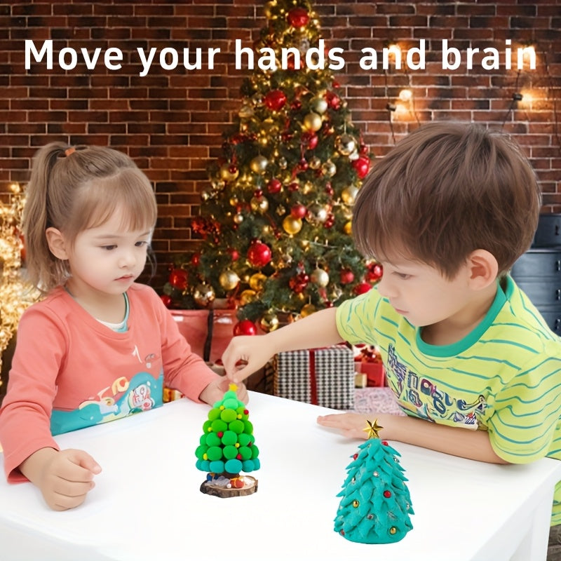 Christmas Tree DIY Craft Set Handmade Gift Box For Kids