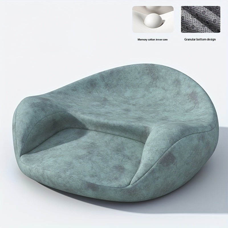 Ergonomic Meditation Cushion With Memory Foam Core Pro