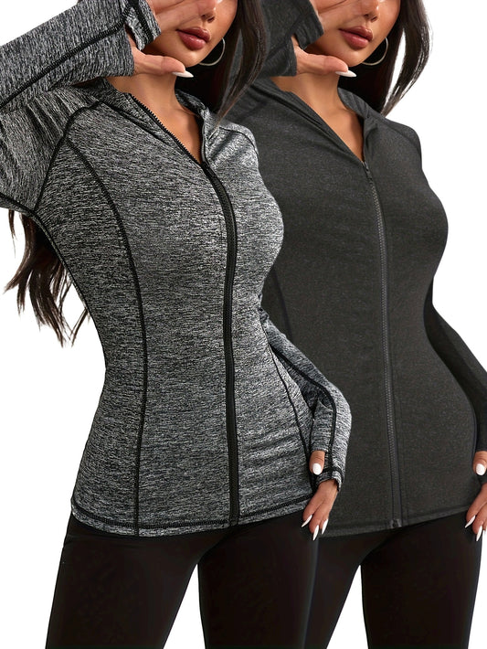 Women's Casual Sports Jacket Two-piece Set by Manufacturer Brand