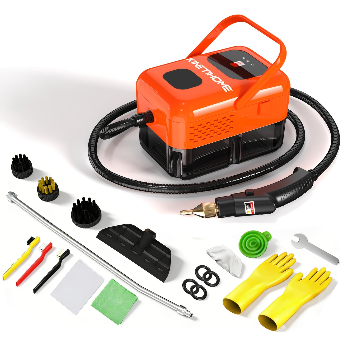 KinetiHome High Pressure Steam Cleaner Handheld for Home Use