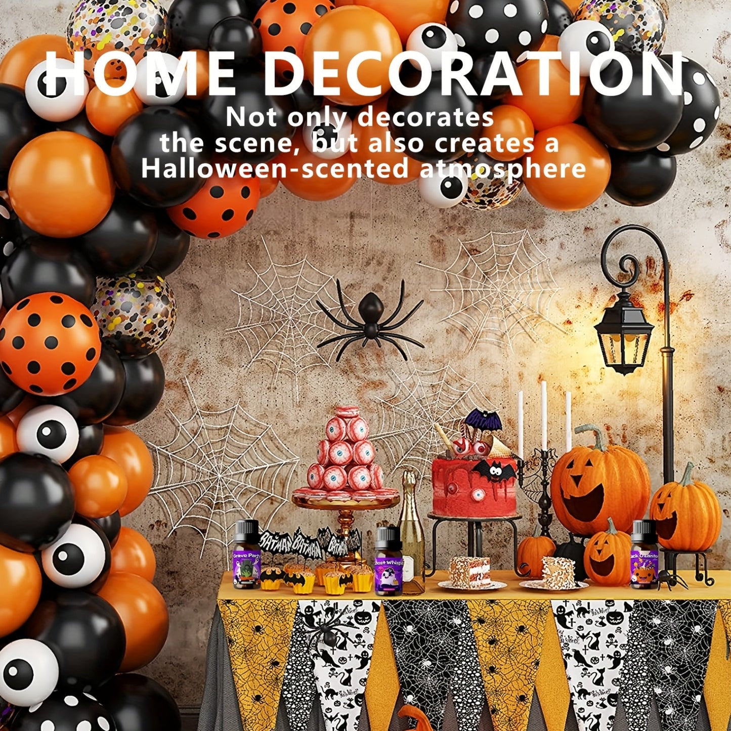 Embracex Halloween Essential Oil Gift Box Aroma Diffuser