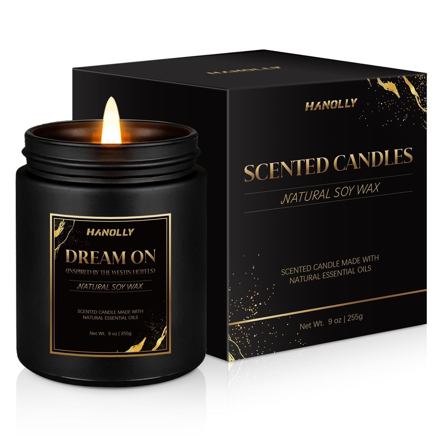 Christmas Scented Candle Gift Set for Holidays and Celebrations