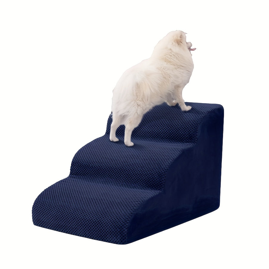 NIUBYA Premier Wide Dog Stairs with Non Slip Bottom