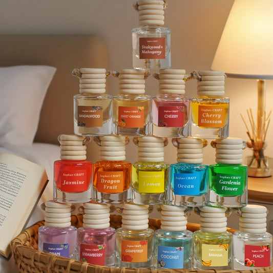 Teakwood Car Air Freshener Long Lasting Diffuser Scent