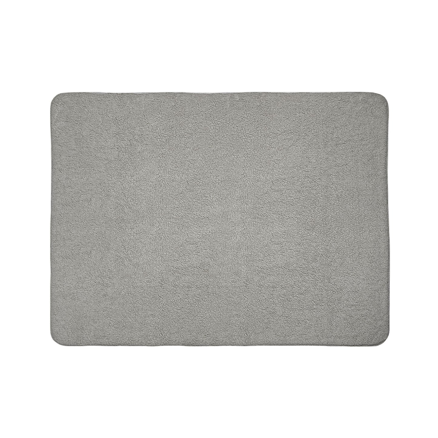 Pastel Mickey Head Pattern Fleece Sherpa Blanket | Teal Watercolor Mouse Print - Revitalize Mind Body