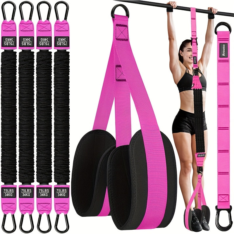 Heavy Duty Pull Up Bands 300lb Resistance Latex Gym Set