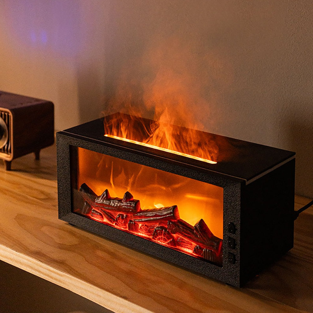 LED Simulated Flame Aromatherapy Diffuser by Unknown Brand
