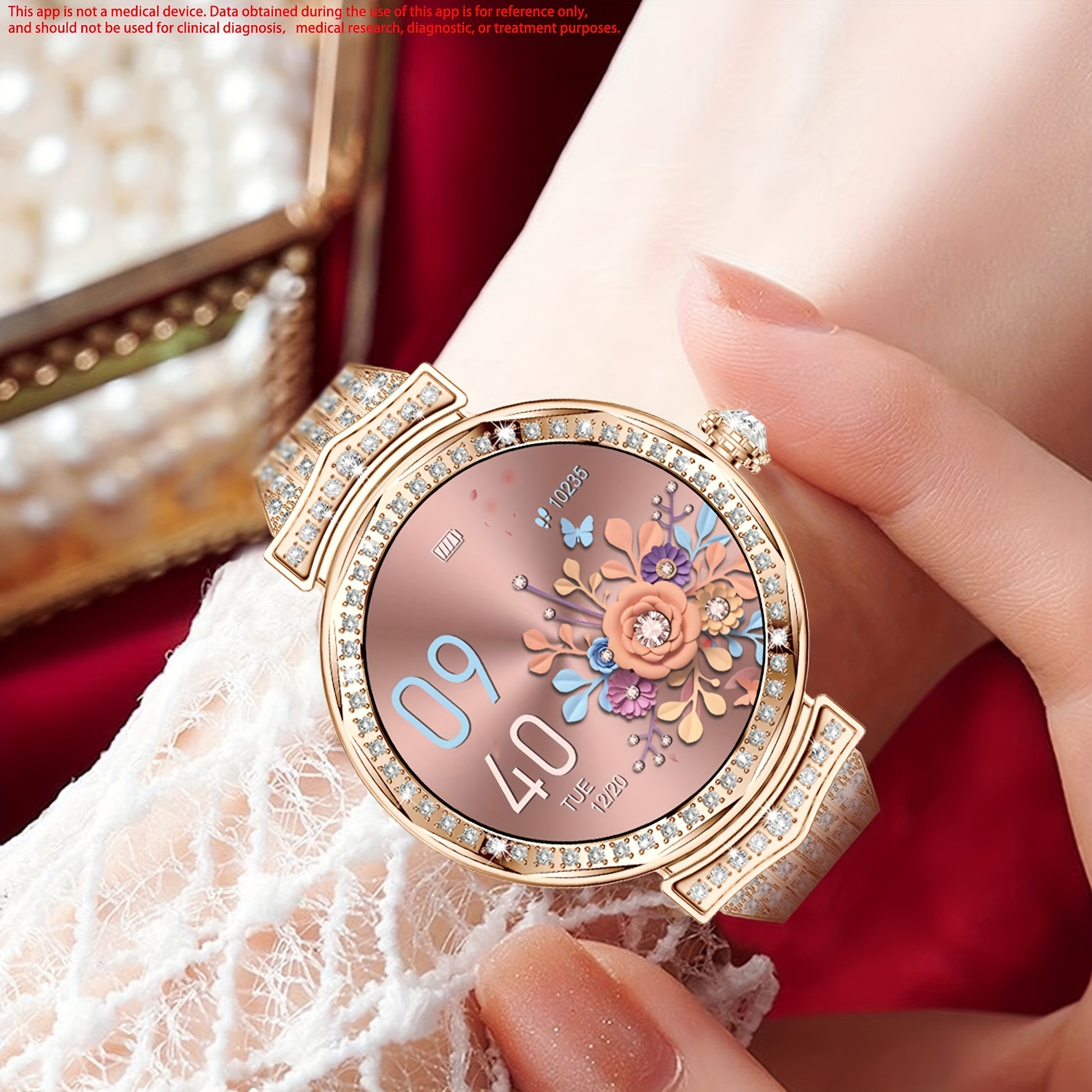1.32" AMOLED Smart Watch For Women, Answer/Make Calls, Smart Fitness Watch For Women - Call Integration, Wireless Call Smart Watch For Android And IPhone, Fitness Tracker, Sleep Monitoring, Step Caloric, Call Information Prom - Revitalize Mind Body
