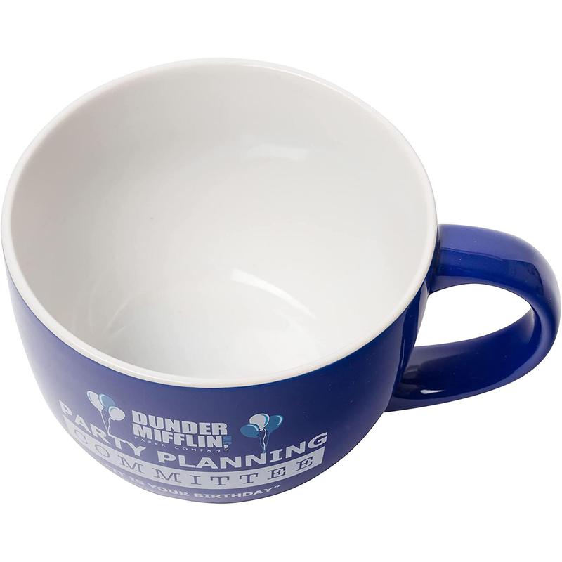 Silver Buffalo The Office Party Planning Committee 24 Ounce Ceramic Soup Mug