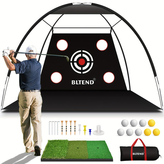 Toy Sports Golf Practice Net For Backyard Driving Indoor Outdoor