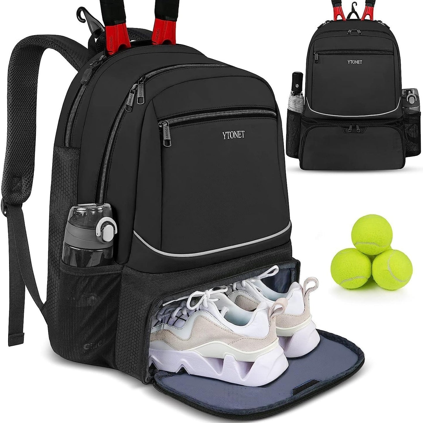 Tennis Backpack For Women And Men With Insulated Racket Pocket
