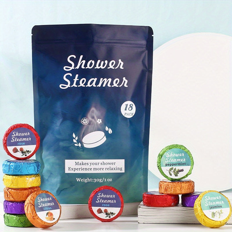 VZTIE Spa Shower Steamers Gift Set With Essential Oils
