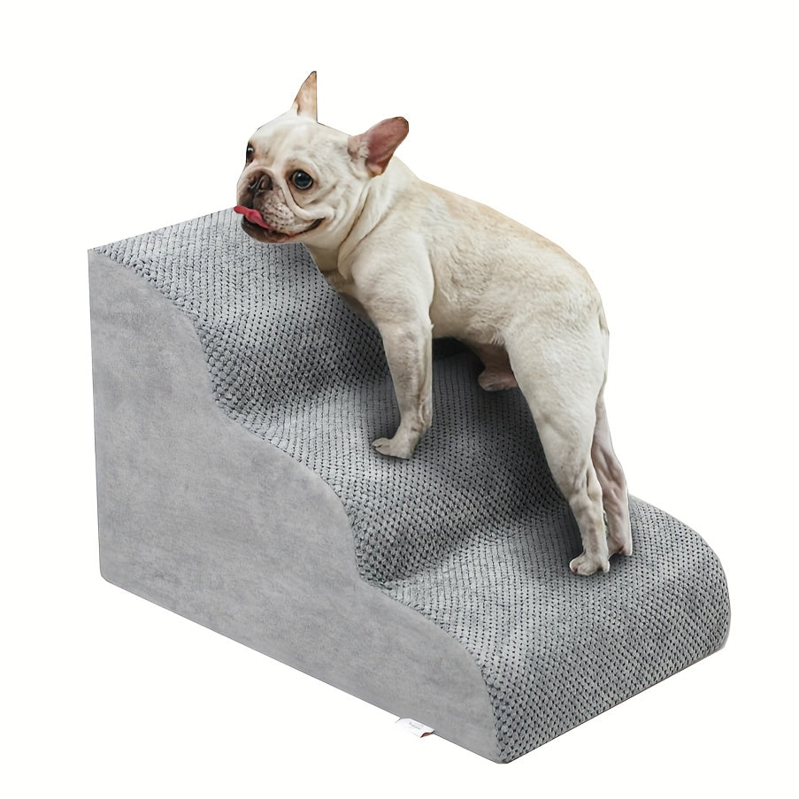 NIUBYA Premier Wide Dog Stairs with Non Slip Bottom