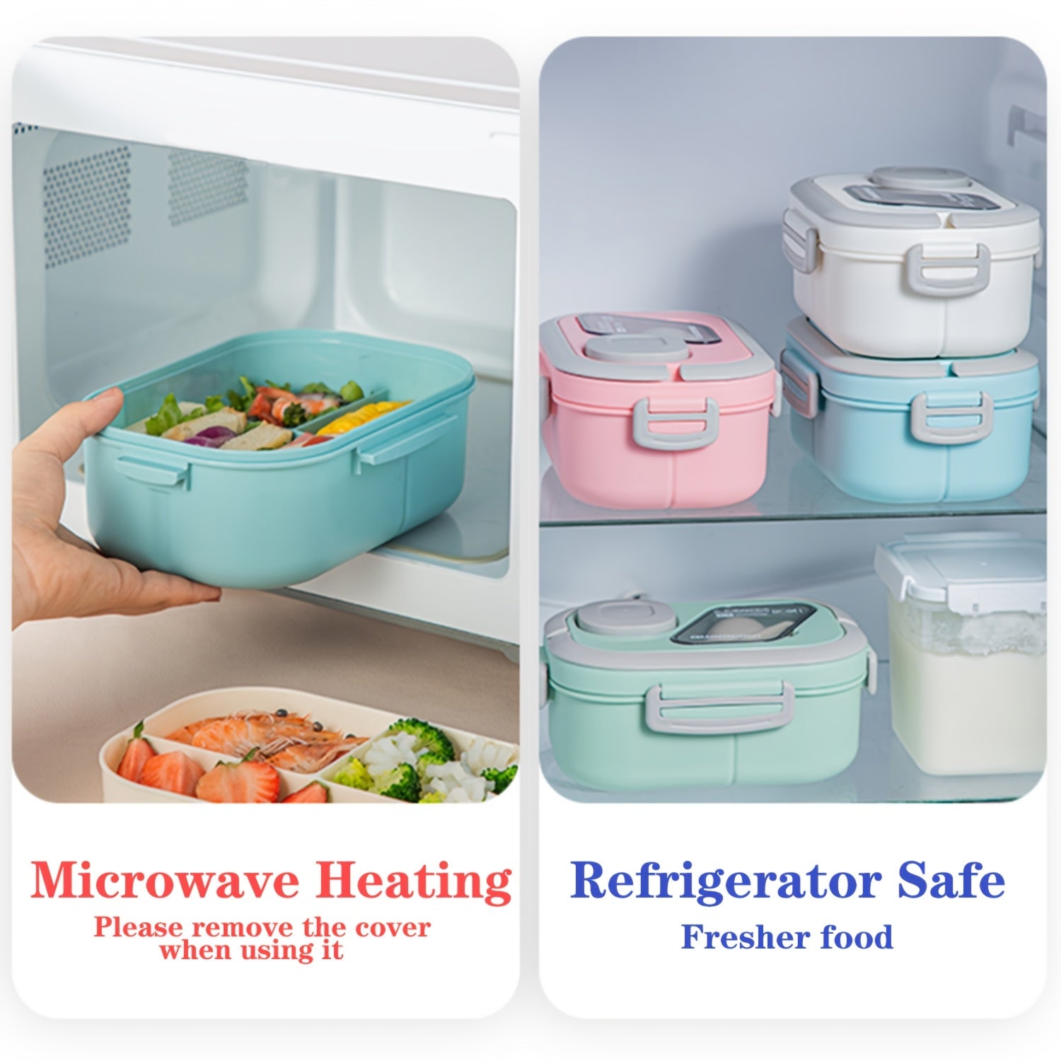 Multi-Layer Lunch Box Set With Cutlery And Cup Meal Bag - Revitalize Mind Body