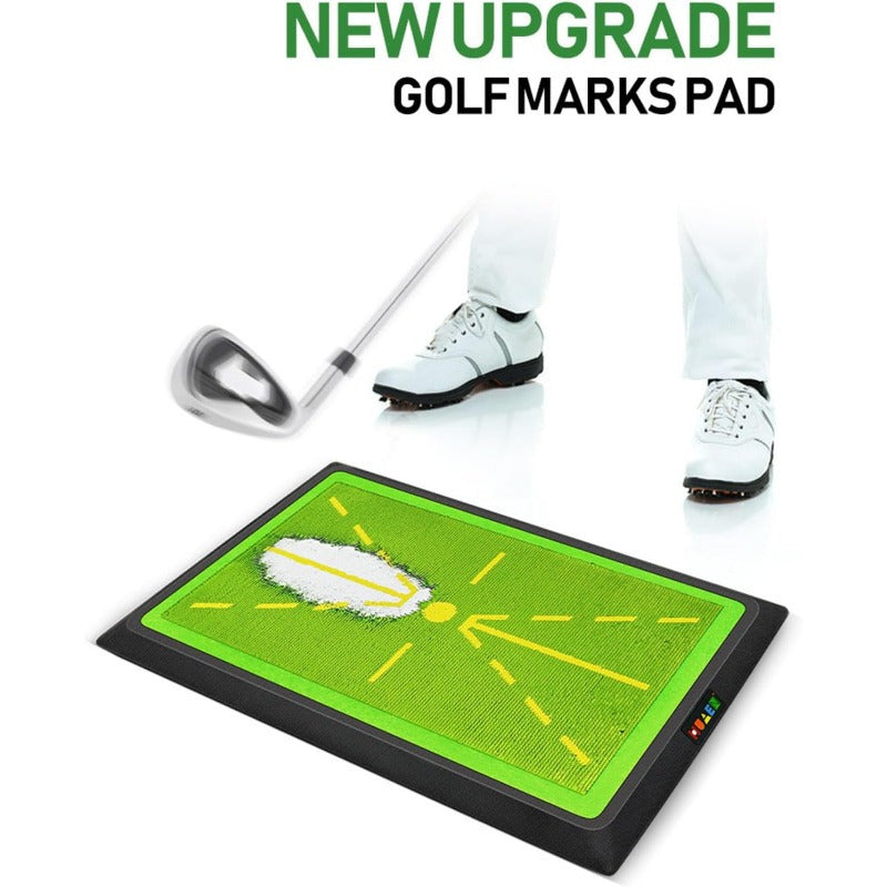 BIRDOCK Golf Swing Training Mat Pro Practice Pad Portable