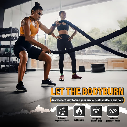 Heavy Duty Battle Rope For Home Gym Strength Training