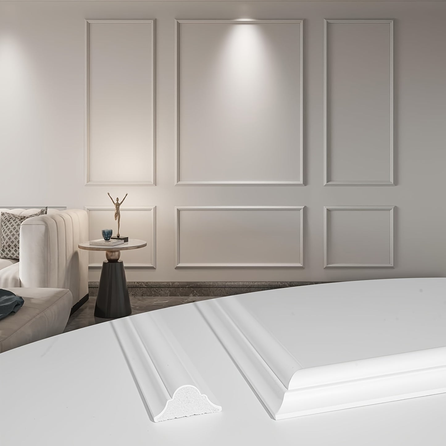 Art3d Ready To Assemble Wainscoting Panels Set Of 6